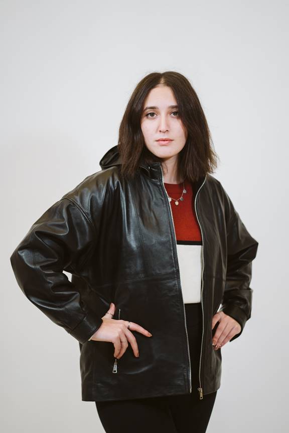 GO-TO Oversized Genuine Leather - Black - Unisex